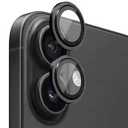 Захисне скло BlueO Metal на камеру для Apple iPhone 17 (6.3) Чорний / Black