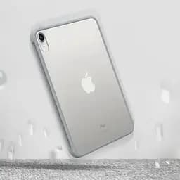Чохол-накладка BeCover Transparancy Shell Edge Gray для Apple iPad Mini 6 2021 (712927) - мініатюра 2