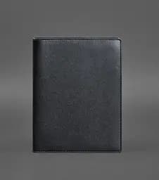 Шкіряний блокнот на сегрегаторі (м'яка обкладинка на кільцях) 13.0 темно-синій