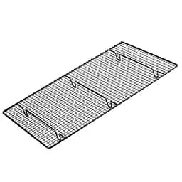 Решетка кондитерская для охлаждения, сушки, глазирования десертов и выпечки сетка для гриля 46х26х3 см, Kitchen Master 87194