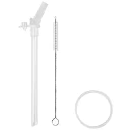 Трубочка силиконовая для поильника Beaba с ершиком и силиконовым кольцом (800928)