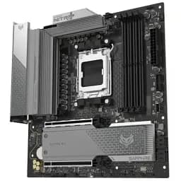 Материнська плата AM5 Sapphire NITRO+ B850M WIFI, B850, 4xDDR5, Int.Video (CPU), 4xSATA3, 2xM.2, 1xPCI-E 5.0 x16, 1xPCI-E 4.0 x16, ALC897, RTL8125BG, WiFi 6, Bluetooth 5.3, 6xUSB 3.2 / 6xUSB 2.0, HDMI/DP, MicroATX (52123-01-40G) - мініатюра 4