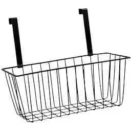 Полка навесная Stenson TD01328 27.5x12x22.5 см черная (25471)