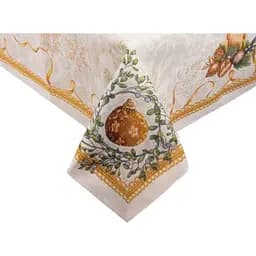 Скатертина гобеленова Lefard Home Textile Candle 100х100 см (732-351) - мініатюра 3