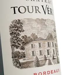Вино Château Tour Vérité Bordeaux Rouge червоне сухе 12.5% 0.75 л - мініатюра 3