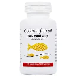Диетическая добавка Рыбий жир океанический 1000 мг 100 капсул