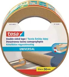 Лента монтажная Tesa для напольных покрытий армированная 25 м х 50 мм
