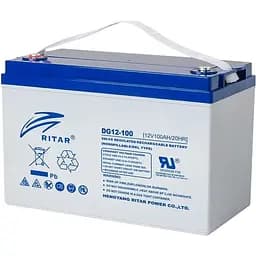 Аккумулятор Ritar GEL 12V/100Ah/1200Wh (DG12-100) [125676]