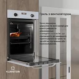 Вбудована духовка Klarstein SmartSlim 49 л 2000 Вт (10046697) - мініатюра 7