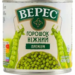 Горошек Верес Премиум Нежный зеленый 420 г