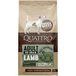 Сухий корм Quattro Adult Lamb Small Breed для собак дрібних порід з ягням 7 кг