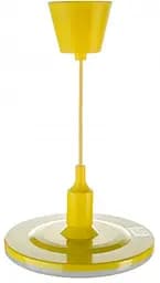 Светильник LED дизайн. подвесной 24W 4200K R-220mm желтый UFO RADUGA (20шт/ящ) ТМ LUMANO