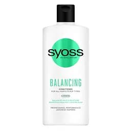 Бальзам Syoss Balancing з женьшенем, для всіх типів волосся, 440 мл