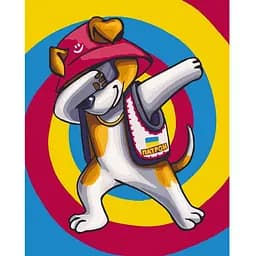 Картина за номерами Bambi Патрон 11658 40х50 см