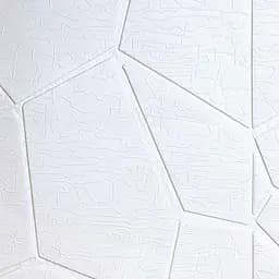 Самоклеюча декоративна 3D панель Loft Expert бут білий 700x700x3 мм