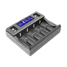 Зарядний пристрій LiitoKala Lii-D4XL для акумуляторів АА, ААА, 18650, 21700, 26650, 32700 Li-ion, Ni-MH, Ni-Cd, LiFePO4, Крона 9В (19420)