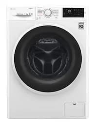 Стирально-сушильная машина LG F2J6HG0W, 7кг (4кг), 1000, П, Пар, глубина 45см, Дисплей, Инвертор, Белый (F2J6HG0W)