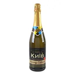 Напиток винный ТЗШВ Вечерний Киев полусладкий белый газированный 6-6.9% 0.75 л