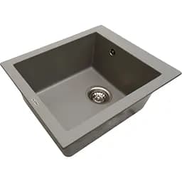 Кам'яна мийка Ventolux Amore Gray Quartz 500x410x190 мм