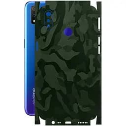 Захисна плівка StatusSKIN для Realme 3 Корпус Вініл Камуфляж зелений