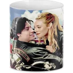 Кухоль GeekLand Riverdale Рівердейл джонс з подругою 2.18.174 330 мл білий