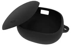 Чохол-накладка DK Silicone Candy Friendly з карабіном Anker SoundCore Liberty Air 2 Pro (black) - мініатюра 2
