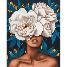 Картина по номерам Brushme Аромат пионов 40x50 см