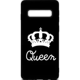 Чохол-накладка Toto Cartoon Soft Silicone TPU Case Samsung Galaxy S10+ Queen Black