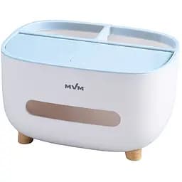 Органайзер універсальний MVM, білий із блакитним (FH-19 WHITE/BLUE)