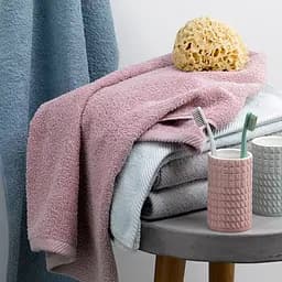 Рушник для ніг cotton Ladessa, м'ятний 70х50 см (23313) - мініатюра 3