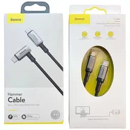 Кабель PD высокоскоростной Baseus Hammer cable Type-C PD3.1 Gen2, 100W (20V/5A) 10 Gbps 1.5 м