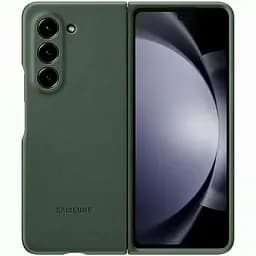 Шкіряний чохол Leather Case (AAA) для Samsung Galaxy Z Fold5 Green
