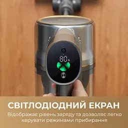 Бездротовий пилосос Dreame R20 Aqua - мініатюра 3