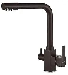 Змішувач для кухні під осмос Globus Lux GLLR-0100-6-Marone Коричневий