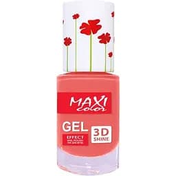 Лак для ногтей Maxi Color Gel Effect Hot Summer тон 9, 10 мл