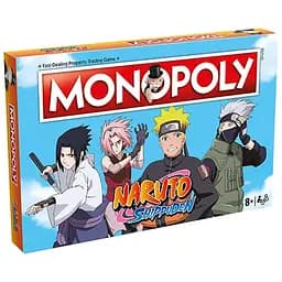 Настольная игра Winning Moves Naruto Monopoly (WM00167-EN1-6)