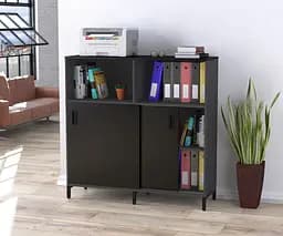 Тумба офісна LS-1200-1200 Loft Design (Горіх Модена)