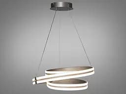 LED люстра завитки Diasha MX78093/1CF 125W, 6875 lm, Ø53 см, підвісна - мініатюра 3