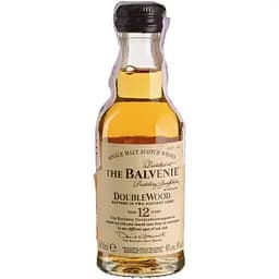 Віскі Balvenie 12 Year Old Doublewood Single Malt Scotch Whisky, 40%, 0,05 л