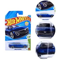 Базова машинка Hot Wheels HW EV Cadillac Celestiq синя (5785) JJH49 - мініатюра 3