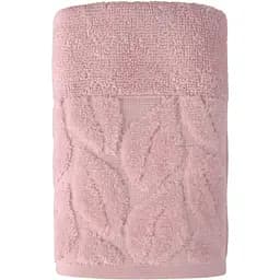 Рушник махровий Soho Leaves 30х50 см Pink (30*50 Leaves Pink) - мініатюра 2