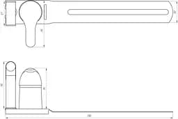 Змішувач для біде Globus Lux Solly GLSO-0206 Хром - мініатюра 3