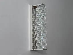 Світильник настінний LED Diasha F3820-120x460, 14W, хром, сучасний стиль, висота 46 см, світловий потік 770 лм, 220V - мініатюра 4