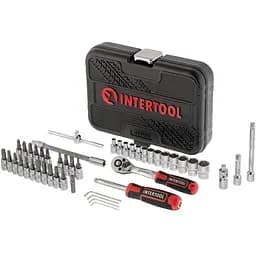 Набір інструментів Intertool Storm ET-8046 46шт [85172] - мініатюра 2