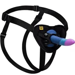 Страпон Romp Piccolo Pegging Kit 14 см мульті