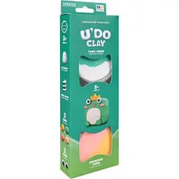 Набор для лепки Strateg U'DO Clay Сказочные кубики Принцесса лягушка (31072)