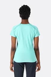 Жіноча футболка Rab Force Tee Womens 16 Світло-блакитний - мініатюра 2