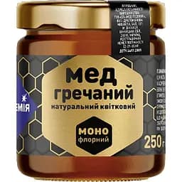 Мед Премія Гречаний натуральний квітковий 250 г (925615)