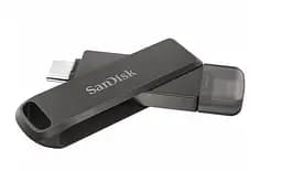 Флешнакопичувач для Apple 2-в-1 SanDisk iXpand Luxe 64 Gb Type-C і Lightning конектори - мініатюра 5