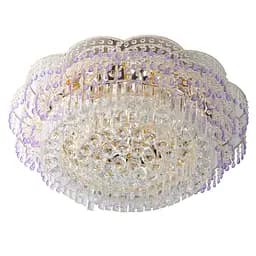 Люстра стельова Brille кришталева LED E14 40W NW Glass (BCL-605C/7)